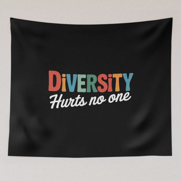 Item preview, Diversity Hurts No One, LGBTQ+, Human Rights, Equality1  designed and sold by AquaKiev.