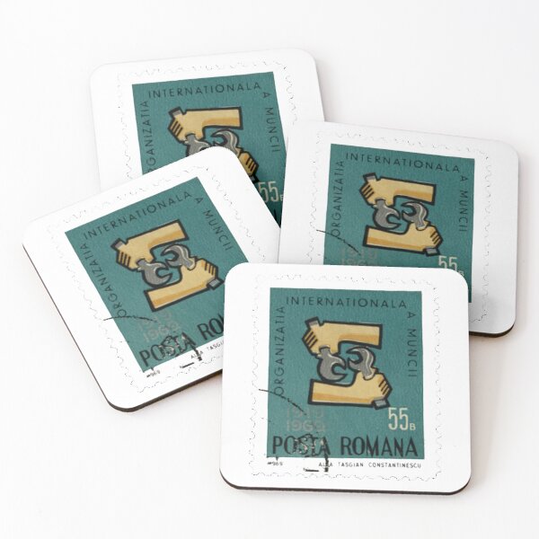 Item preview, Posta Romana Hand Tools Vintage Postage Stamp designed and sold by red-amber65.