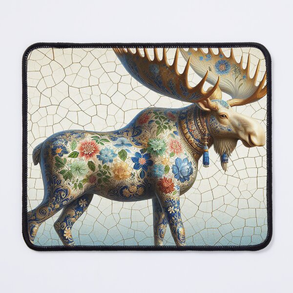 Item preview, Mosaic Moose: Thai Ceramic Dreams  designed and sold by Vanich-Panich.