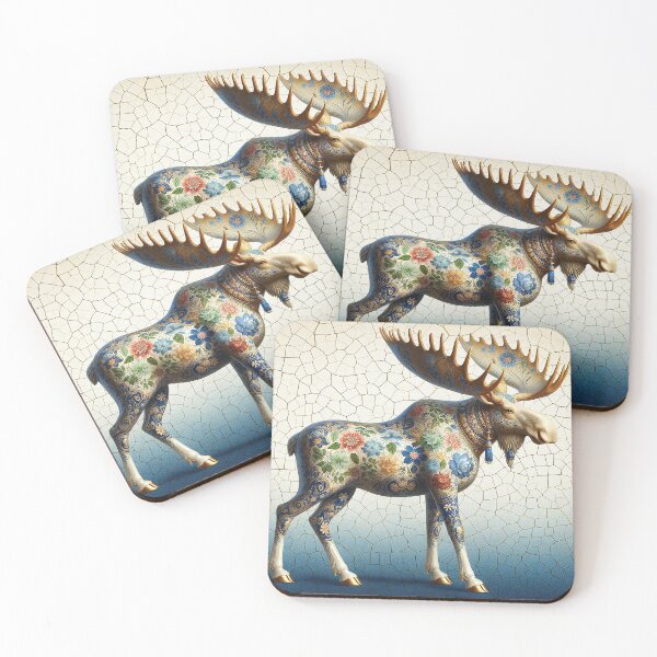 Item preview, Mosaic Moose: Thai Ceramic Dreams  designed and sold by Vanich-Panich.