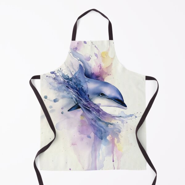 Item preview, Dolphin in Watercolor Splash designed and sold by lautir.