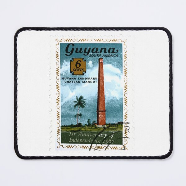 Item preview, Guyana South America Chateau Margot Vintage Postage Stamp designed and sold by red-amber65.