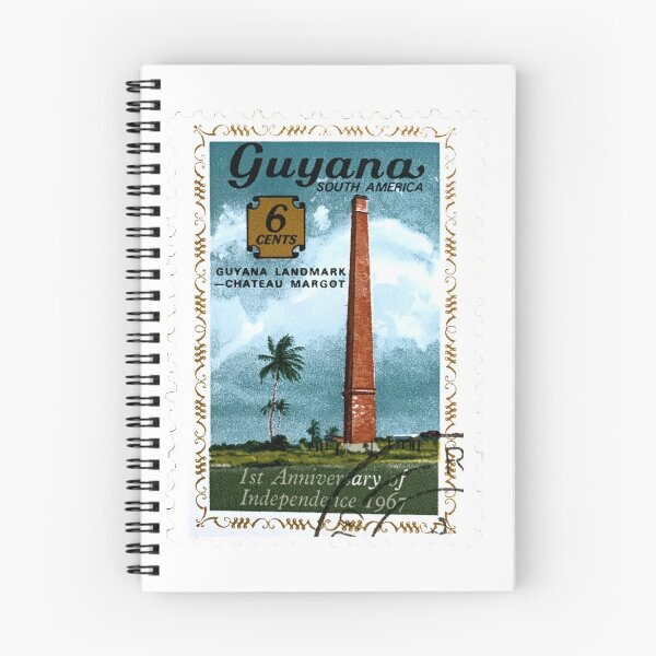 Item preview, Guyana South America Chateau Margot Vintage Postage Stamp designed and sold by red-amber65.