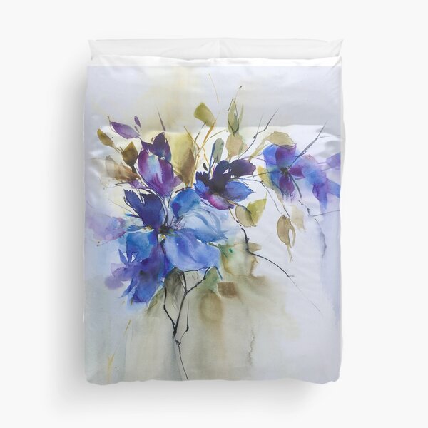 Beauty in blue Duvet Cover