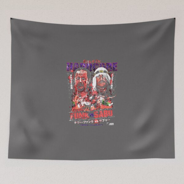 Item preview, TERRY-FUNK-VS.-SABU---KING-OF-THE-HARDCORE-T-SHIRT designed and sold by LarktBotelho.