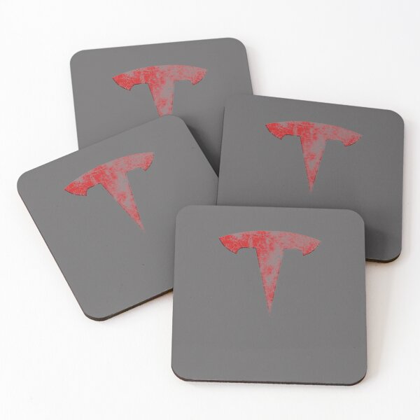 Item preview, TESLA GRUNGE WEATHERED LOGO designed and sold by LarktBotelho.