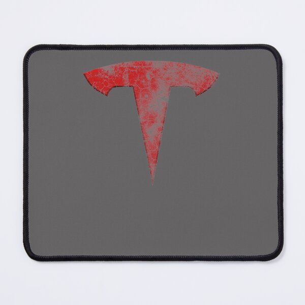 Item preview, TESLA GRUNGE WEATHERED LOGO designed and sold by LarktBotelho.