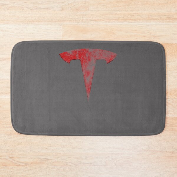 Item preview, TESLA GRUNGE WEATHERED LOGO designed and sold by LarktBotelho.