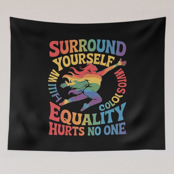 Item preview, Equality Hurts No One LGBT Equality Gay Pride Human Rights  designed and sold by AquaKiev.