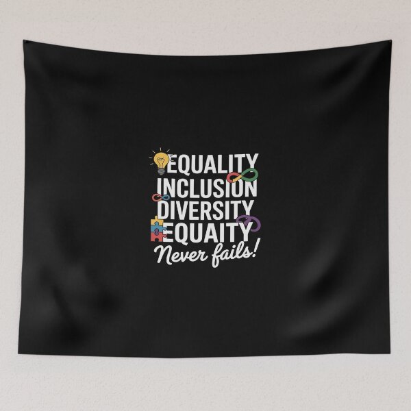 Item preview, Equality Inclusion Diversity Equity Love Autism Awareness  designed and sold by SyntaxClaw.