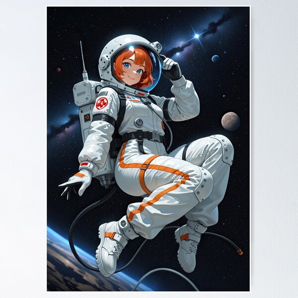 Item preview, Cosmic Cutie: Floating Through Space with a Smile designed and sold by The Deep Studio.
