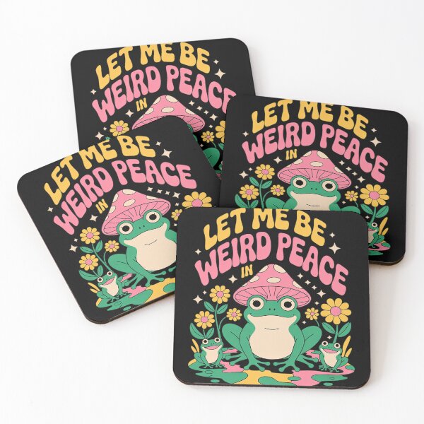 Item preview, Let Me Be Weird In Peace Cute Goblincore Frog  designed and sold by KotexTemu.