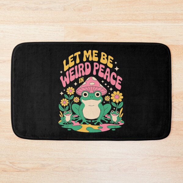 Item preview, Let Me Be Weird In Peace Cute Goblincore Frog  designed and sold by KotexTemu.