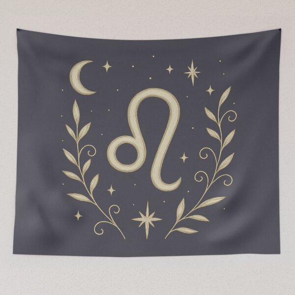 Item preview, Golden Leo Constellation – Celestial Zodiac Art designed and sold by VoglR.