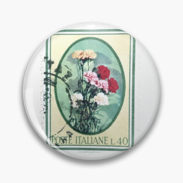 Item preview, Vase Of Flowers Italy Vintage Postage Stamp designed and sold by red-amber65.
