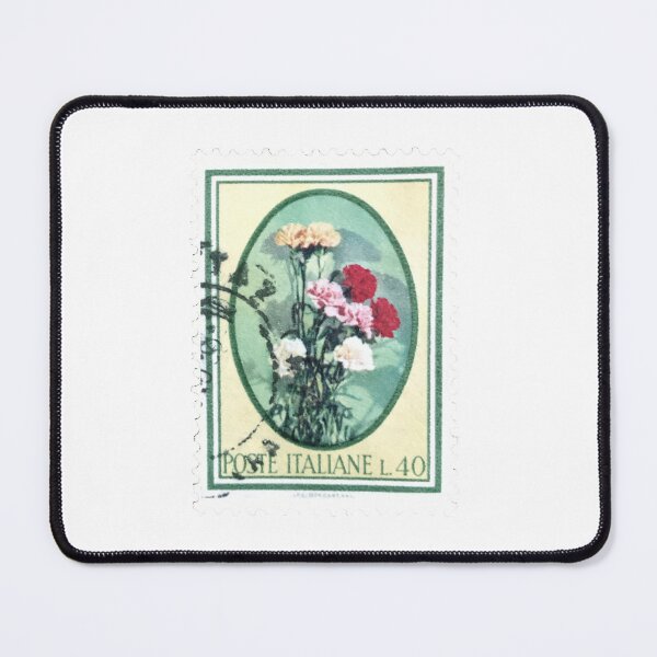 Item preview, Vase Of Flowers Italy Vintage Postage Stamp designed and sold by red-amber65.