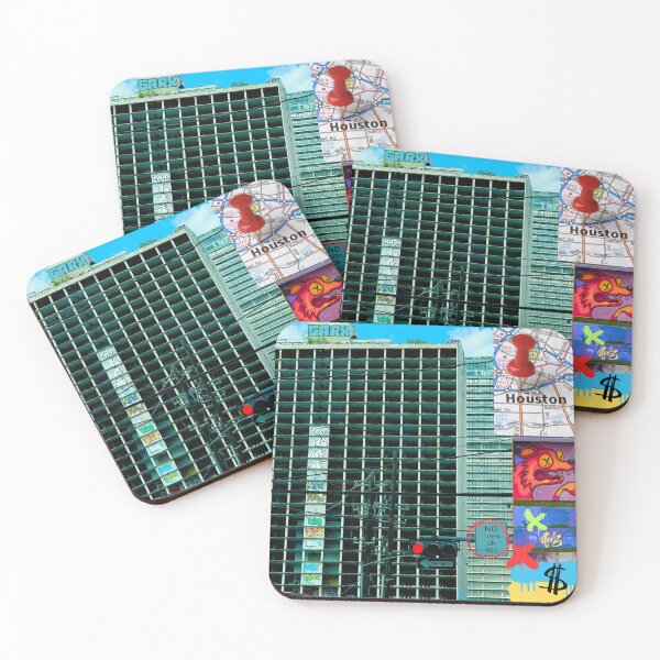 Item preview, Houston Collage designed and sold by Swooncake Press.