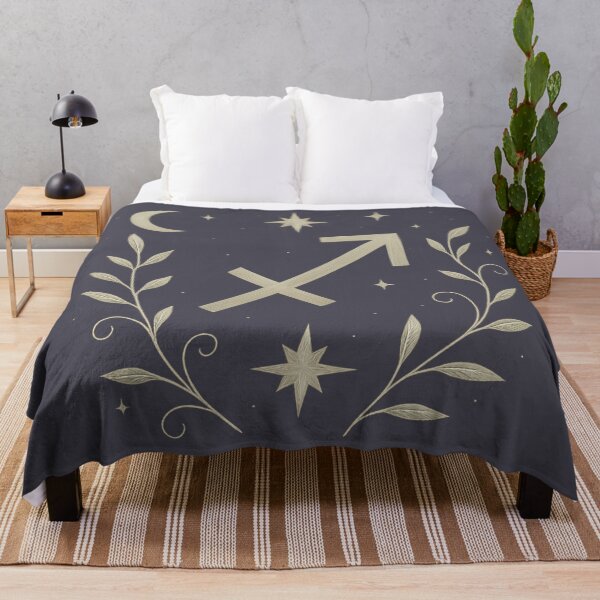 Item preview, Golden Sagittarius Constellation – Celestial Zodiac Art designed and sold by VoglR.