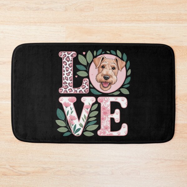 Item preview, Love My Lakeland Terrier Dog Lovers Floral Cute for Men Women  designed and sold by FadeOfThrone.