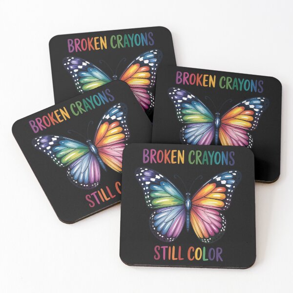 Item preview, Broken Crayons Still Color Mental Health Matters Awareness designed and sold by Lucaseinar.