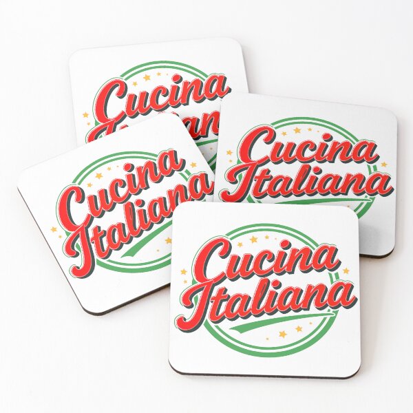 Item preview, Cucina Italiana Round Badge designed and sold by ArtEmotionsImages.