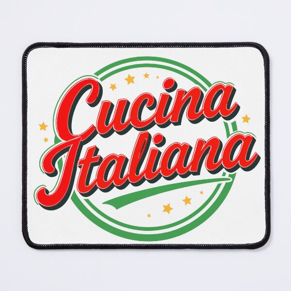 Item preview, Cucina Italiana Round Badge designed and sold by ArtEmotionsImages.