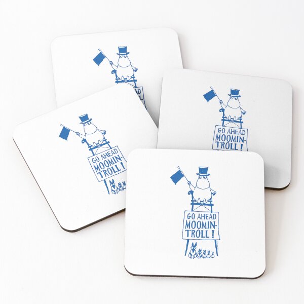 Item preview,  Blue Moominpappa Winter Games Go Ahead Moomintroll! designed and sold by MoominStore.