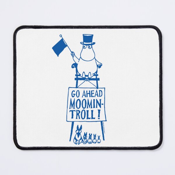 Item preview, Blue Moominpappa Winter Games Go Ahead Moomintroll! designed and sold by MoominStore.