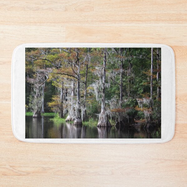 Item preview, Serene Cypress Trees by the Water designed and sold by Cynthia48.
