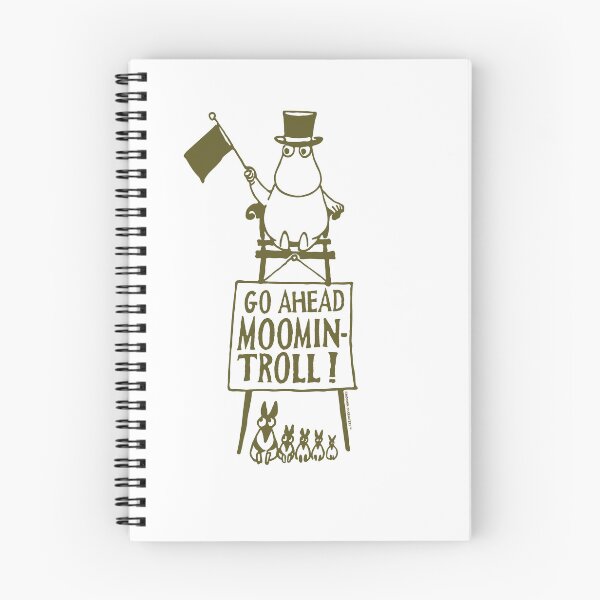Item preview, Olive Moominpappa Winter Games Go Ahead Moomintroll! designed and sold by MoominStore.