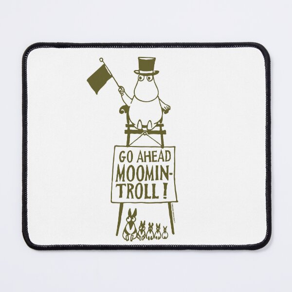 Item preview, Olive Moominpappa Winter Games Go Ahead Moomintroll! designed and sold by MoominStore.