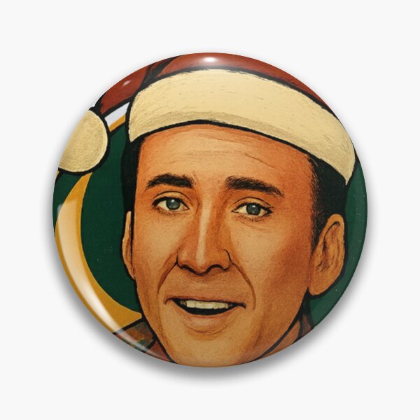 Item preview, Christmas Nicolas Cage designed and sold by clintang.