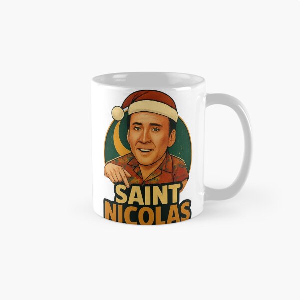 Item preview, Christmas Nicolas Cage designed and sold by clintang.