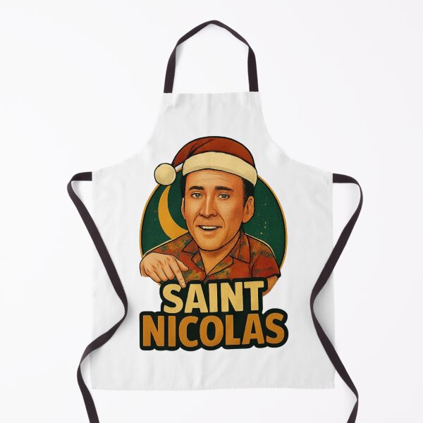 Item preview, Christmas Nicolas Cage designed and sold by clintang.