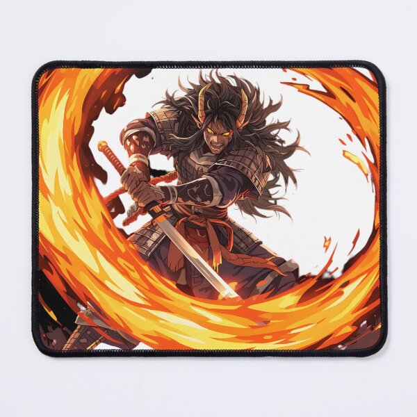 Item preview, Fire Blade Demon Warrior – Inferno Slash designed and sold by gavinroyal.