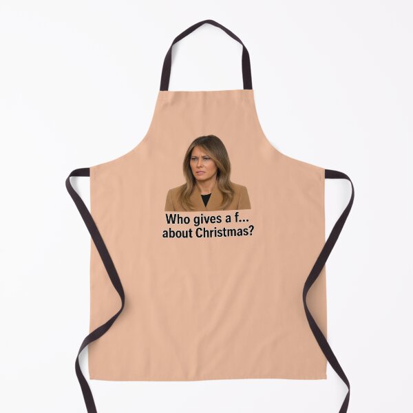 Item preview, Melania Trump Meme Sticker – Who Gives a F… About Christmas? designed and sold by YuliaHulia.