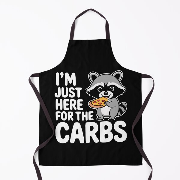 Item preview, I'm Just Here For The Carbs! Funny Foodie Pun designed and sold by PMCreative.