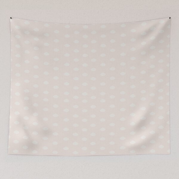 Item preview, Ivory Clouds on Pale Pink designed and sold by KSimpson838.