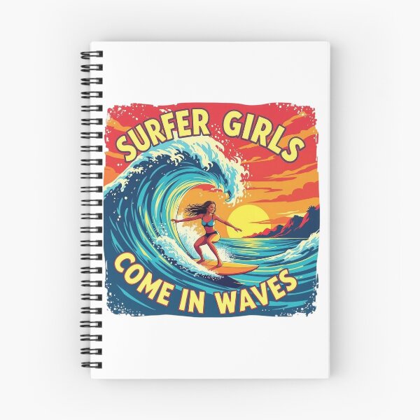 Item preview, Surfer Girls Come in Waves designed and sold by JackFreestone.