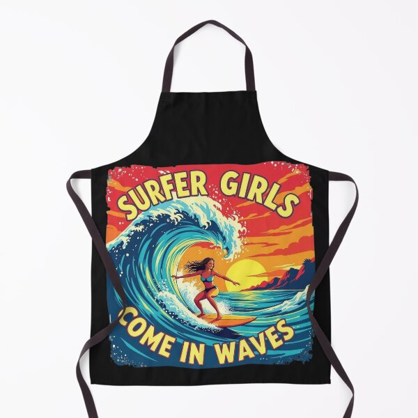 Item preview, Surfer Girls Come in Waves designed and sold by JackFreestone.