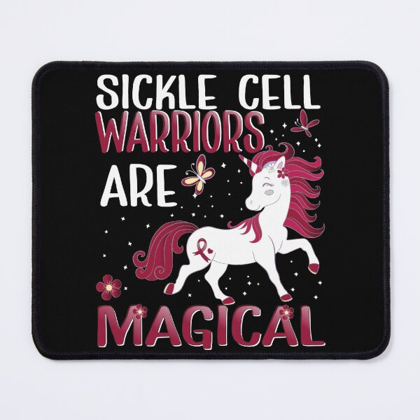 Item preview, Sickle Cell Warrior Magical Unicorn Awareness Design designed and sold by Nocturnal-Vines.