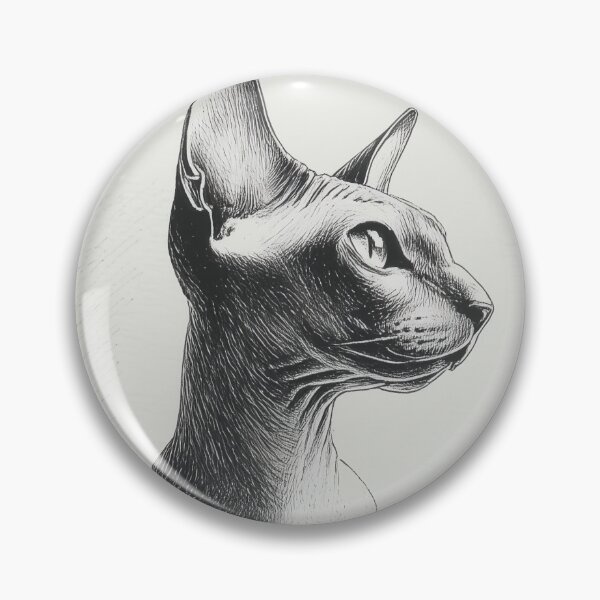 Item preview, Regal Sphynx Cat Portrait designed and sold by lautir.