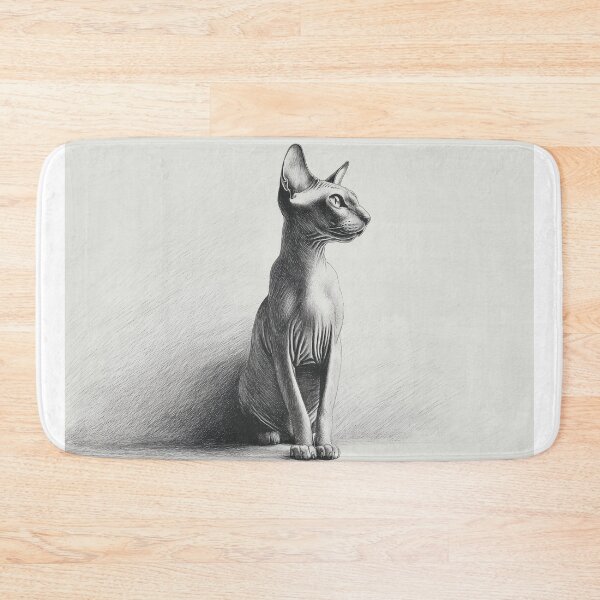 Item preview, Regal Sphynx Cat Portrait designed and sold by lautir.