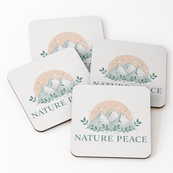 Artikelvorschau, Nature Peace – Minimal Mountain Harmony entworfen und verkauft von InkoraStudios.