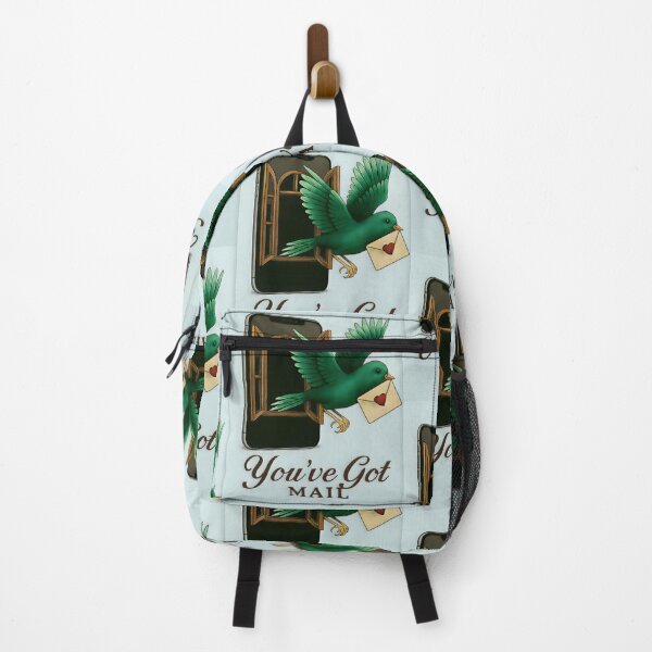 Item preview, You've Got Mail - Green Bird Delivering Love Letter from Phone Screen designed and sold by SammyMorry.