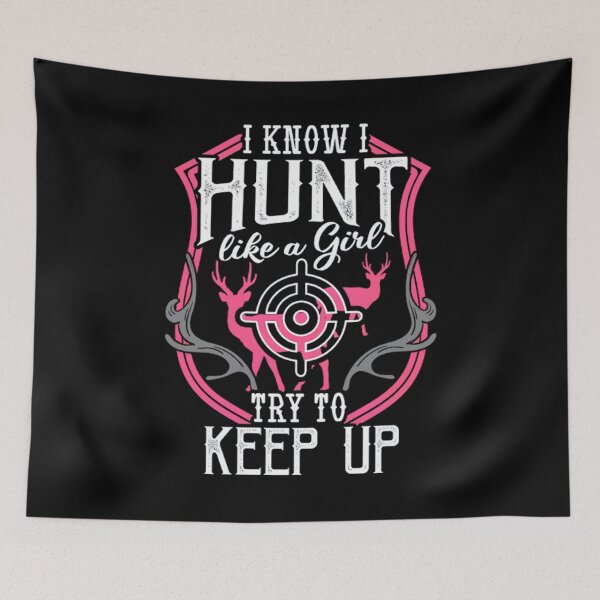 Item preview, Hunt Like A Girl, Hunting, Hunting, Funny Hunting, Hunter, Deer Hunting, Hunting Gifts  designed and sold by DoodleUrban.