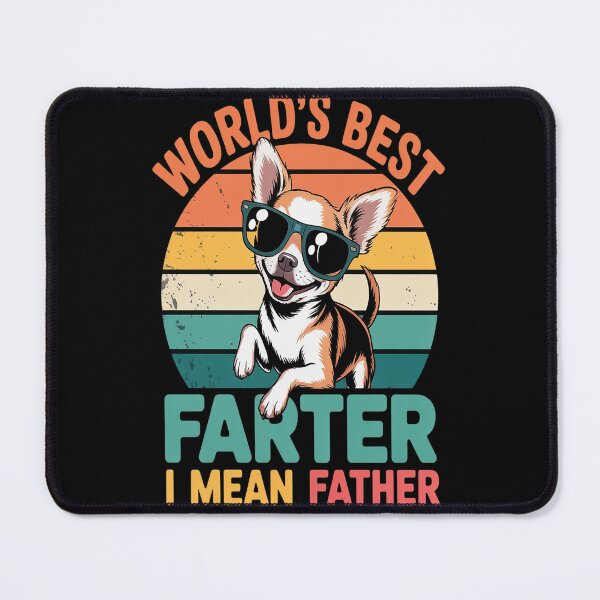 Item preview, World's Best Farter I Mean Father Fathers Day Funny Dad Dog designed and sold by Lucaseinar.