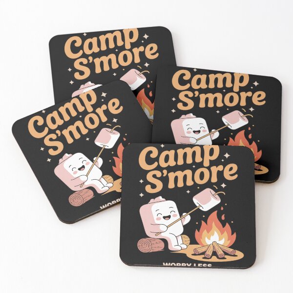 Item preview, Funny Camping S'mores Marshmallows Camp Fire Camping Lover  designed and sold by NailMolisa.