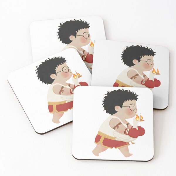 Item preview, Finn and Pedpok: Muay Thai Partner designed and sold by LittleOven.