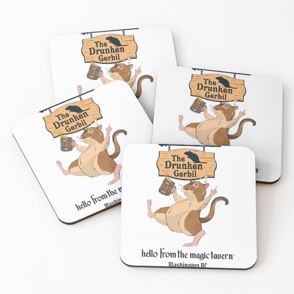 Item preview,  The Drunken Gerbil Hello From The Magic Tavern - Washington Dc designed and sold by JamesHicks430.